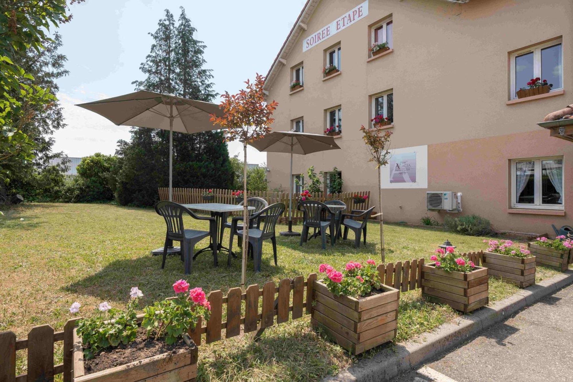 Hotel Acacia Nancy Sud Luneville Moncel-lès-Lunéville Eksteriør bilde