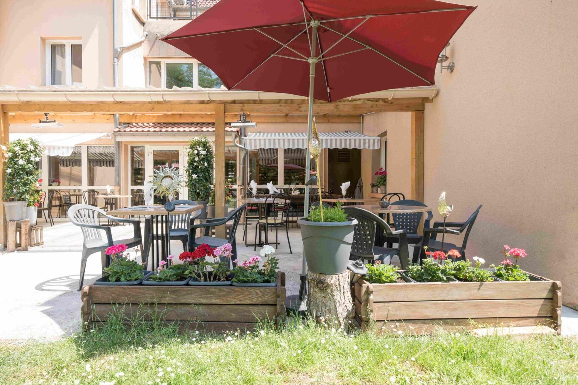 Hotel Acacia Nancy Sud Luneville Moncel-lès-Lunéville Eksteriør bilde