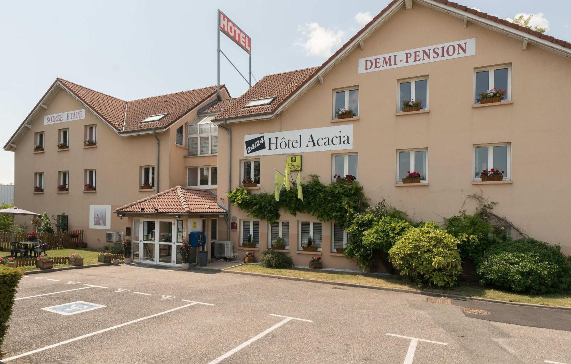 Hotel Acacia Nancy Sud Luneville Moncel-lès-Lunéville Eksteriør bilde