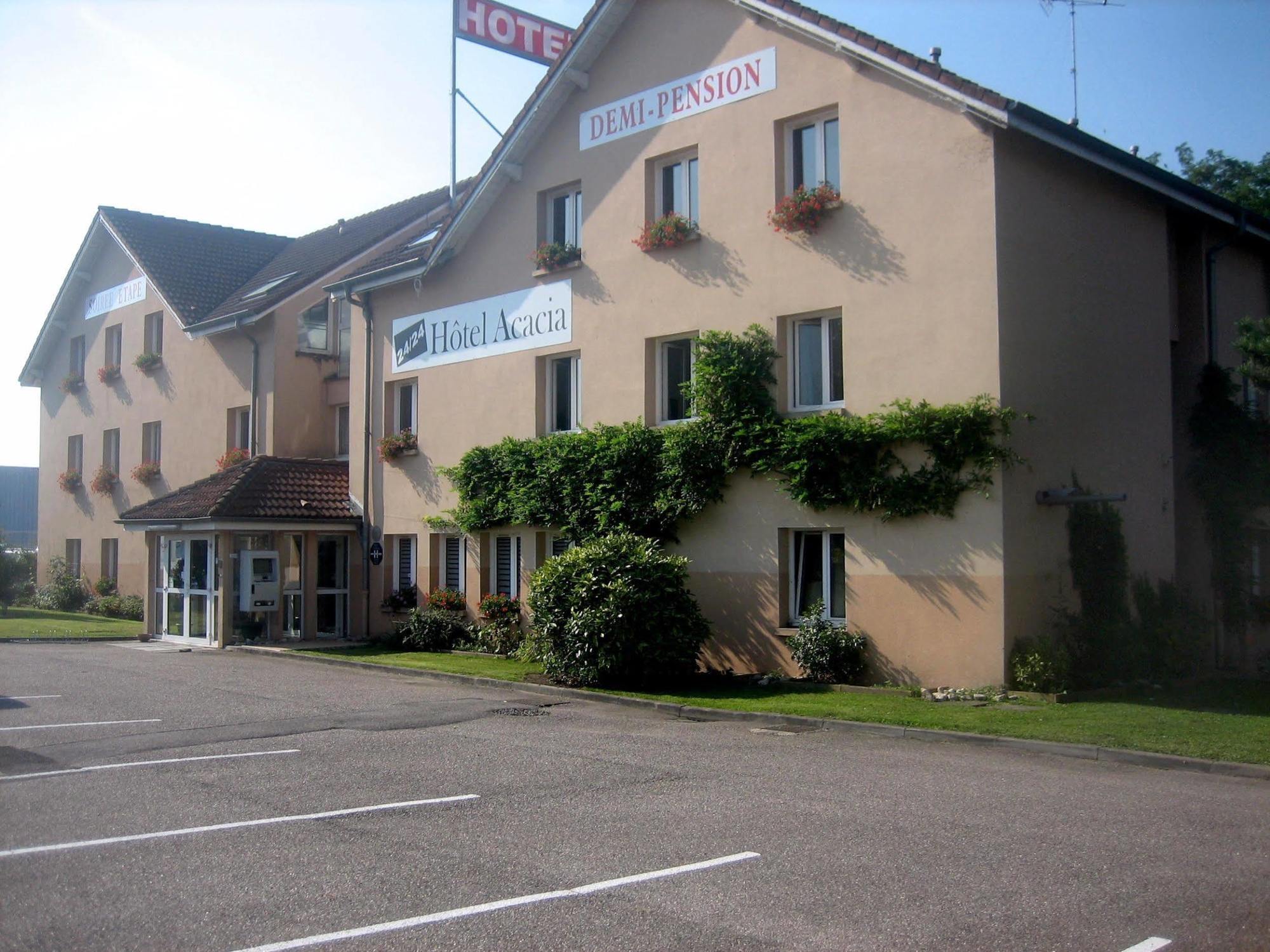 Hotel Acacia Nancy Sud Luneville Moncel-lès-Lunéville Eksteriør bilde